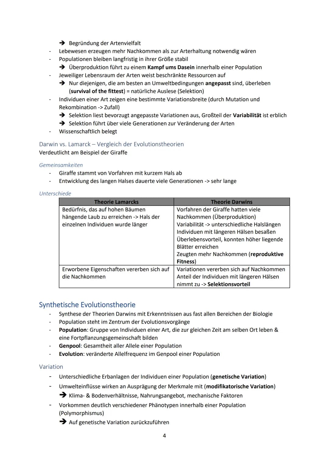 Evolution
Das hierarchische Ordnungssystem der Organismen
Systematische Kategorien
Hierarchische Einteilung der Organsimen im natürlichen Sy