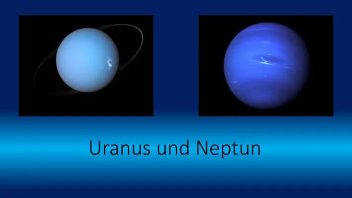Know Planeten Uranus und Neptun thumbnail
