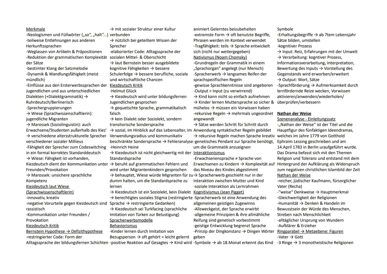 Erörterung → Diskussion über bestimmtes sprachliche Auffälligkeiten, Satzbau,
Thema
-textgebunden → kritische
Auseinandersetzung mit Text, U