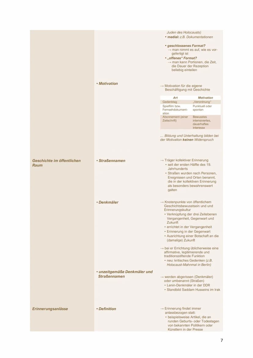 Geschichts- und Erinnerungskultur
Rahmenthema 4: Geschichts- und Erinnerungskultur
Abitur 2022 (Niedersachsen)
Gedenk- und Feiertage
Abiturr