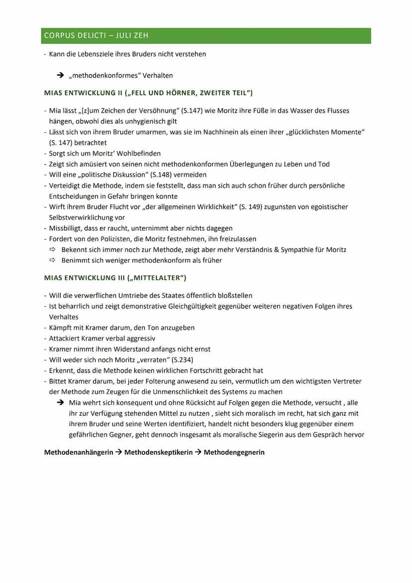 CORPUS DELICTI - JULI ZEH
SCHNELLÜBERSICHT
LEBEN JULI ZEHS UND DER ZEITGESCHICHTLICHE HINTERGRUND
- Juli Zeh wurde 1974 in Bonn geboren. Sie