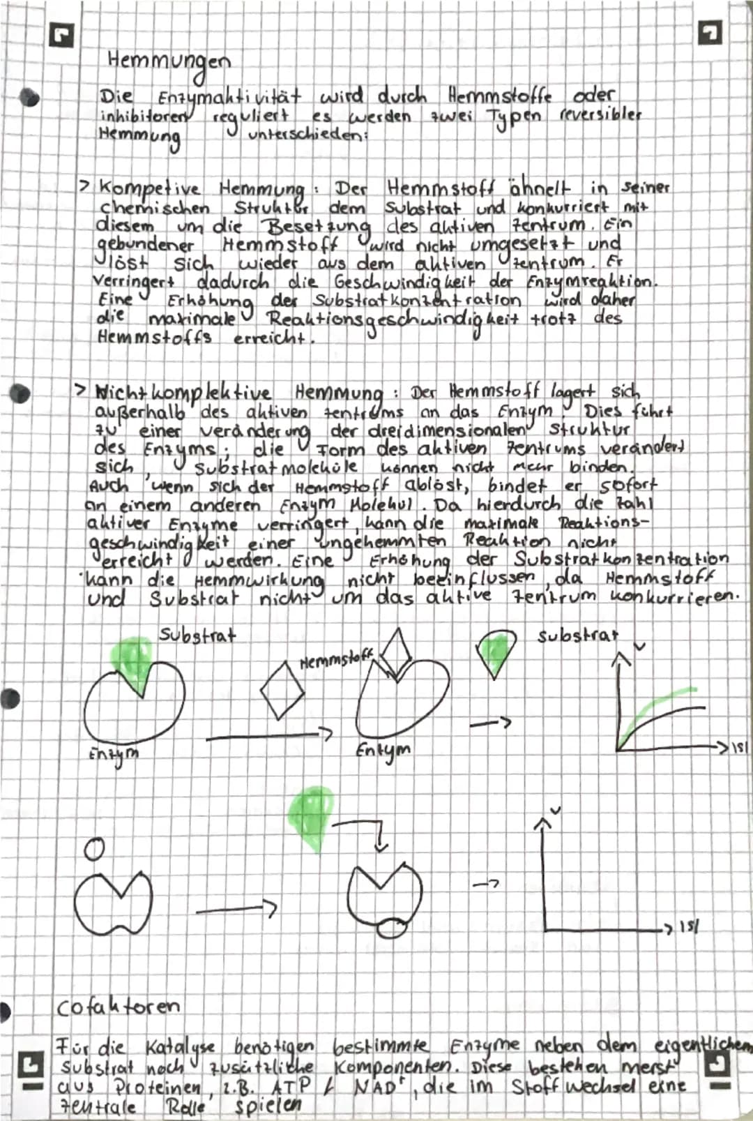 --- OCR Start ---
그
Stoffwechsel
Enzyme = Bio kataly sa toren
Enzyme ermöglichen schnelle chemische Reaktionen
I Verringern die Aktivierungs