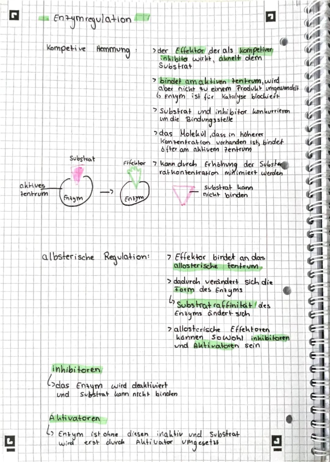 --- OCR Start ---
그
Stoffwechsel
Enzyme = Bio kataly sa toren
Enzyme ermöglichen schnelle chemische Reaktionen
I Verringern die Aktivierungs