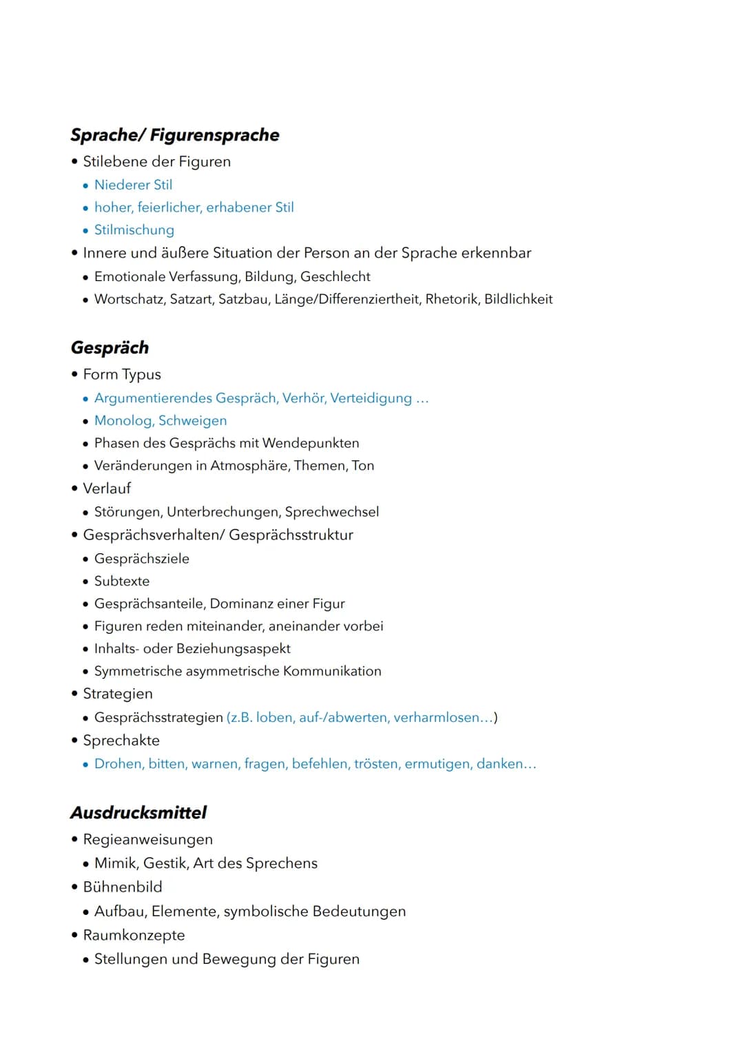 Szenenanalyse
Girleitung
• Autor, Titel, Erscheinungsjahr, Titel des Werks
Angaben zu Szene, Titel der Szene, Inhalt der Szene
Deutungshypot