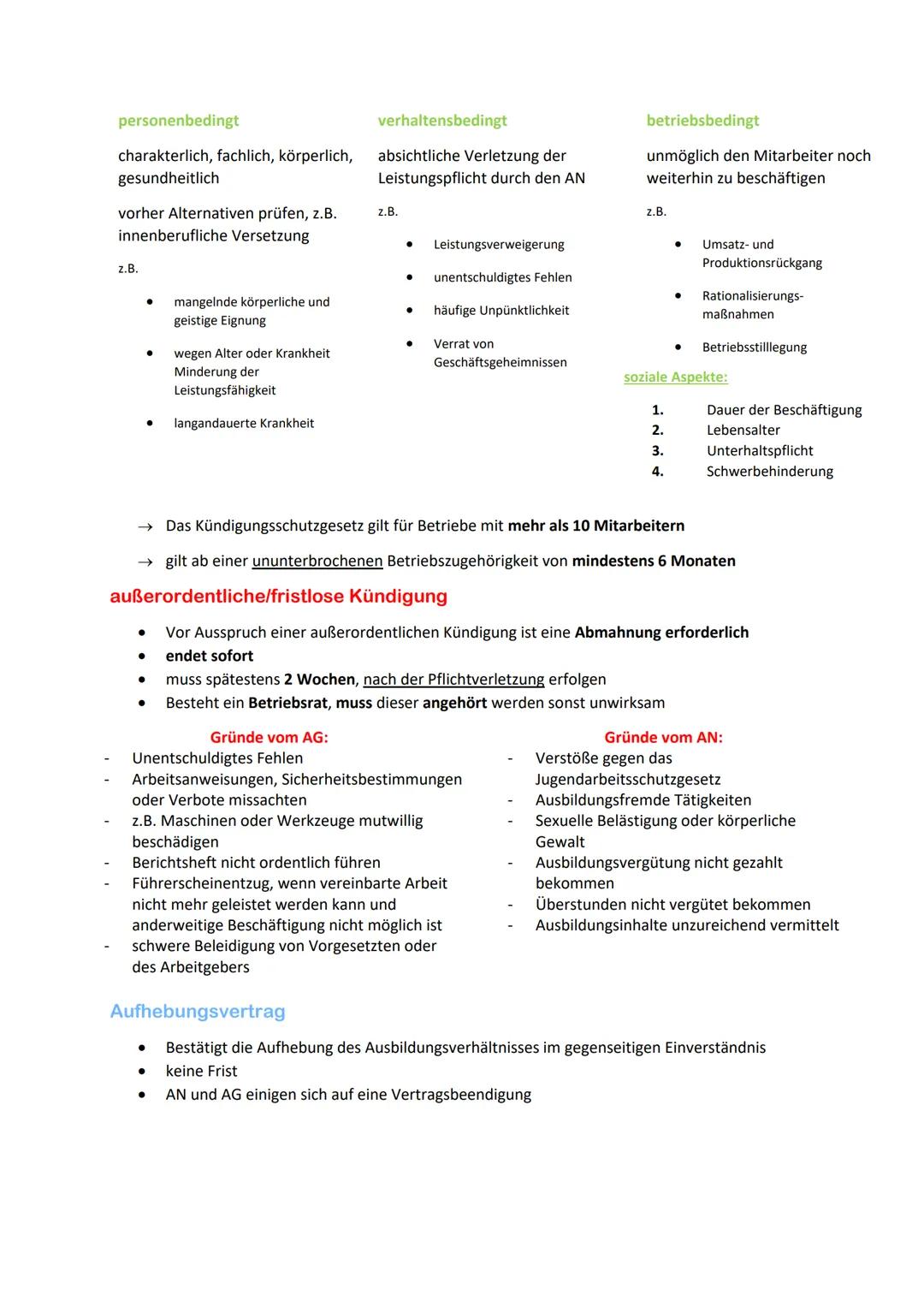 # Der Arbeitsvertrag

→ wird mündlich, schriftlich oder durch schlüssiges Handeln geschlossen

→ aber es besteht eine Nachweispflicht (= sch
