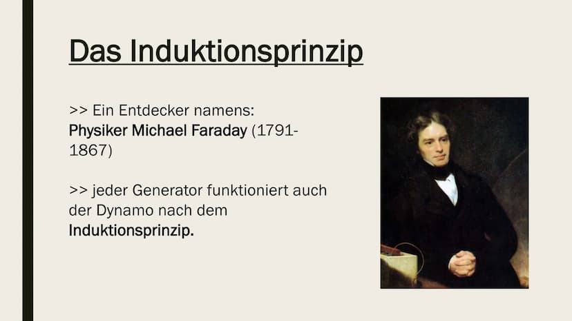 FAHRRADDYNAMO Gliederung:
>> Was ist eigentlich ein Dynamo?
>> Aufbau und Wirkungsweise
>> Das Induktionsprinzip Was ist eigentlich ein Dyna