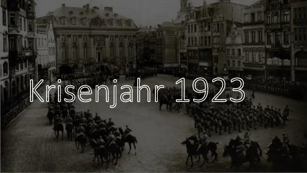 Krisenjahr 1923 