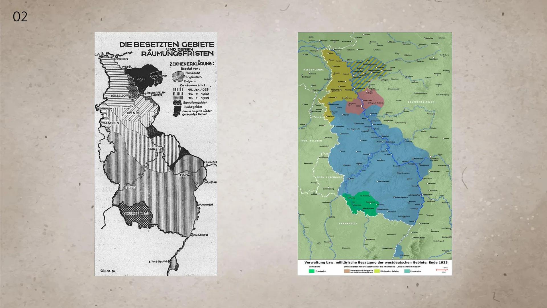 Krisenjahr 1923
江
FO Ausgangssituation
05
01
Notstand in
Bayern und
Hitler Putsch
06
Inhaltsverzeichnis
Deutscher
Oktober (Linke
Revolution)
