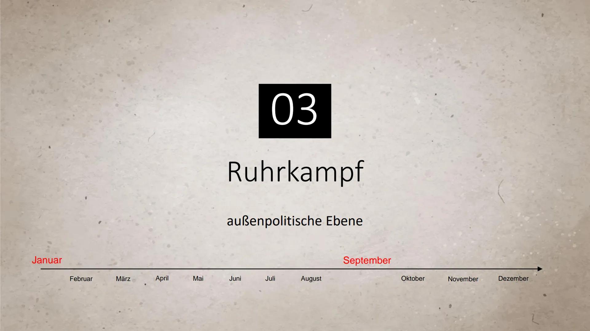 Krisenjahr 1923
江
FO Ausgangssituation
05
01
Notstand in
Bayern und
Hitler Putsch
06
Inhaltsverzeichnis
Deutscher
Oktober (Linke
Revolution)