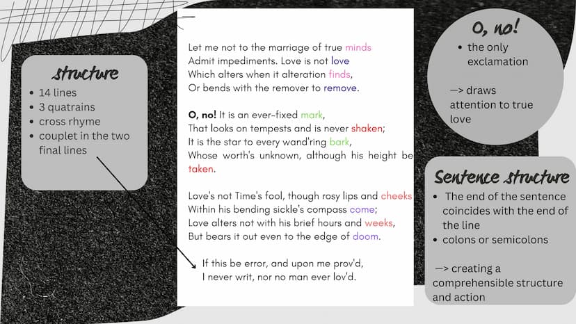 MAYA RUDOLPH
LISA BUERGER
*
+
SHAKESPEARE
Sonnet 116 03
04
05
07
10
ÜBERBLICK
Shakespeare | topics
Background to the Sonnet 116
Sonnet 116
A