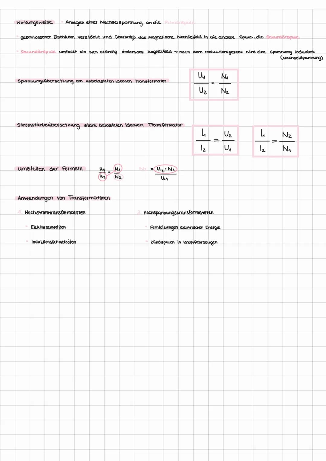 ELEKTROMAGNETISCHE INDUSTION
Induktionsgesetz
In einer Spule wird eine Spannung incluziert, wenn sich das von der Spule
umfasste Magnetfeld 