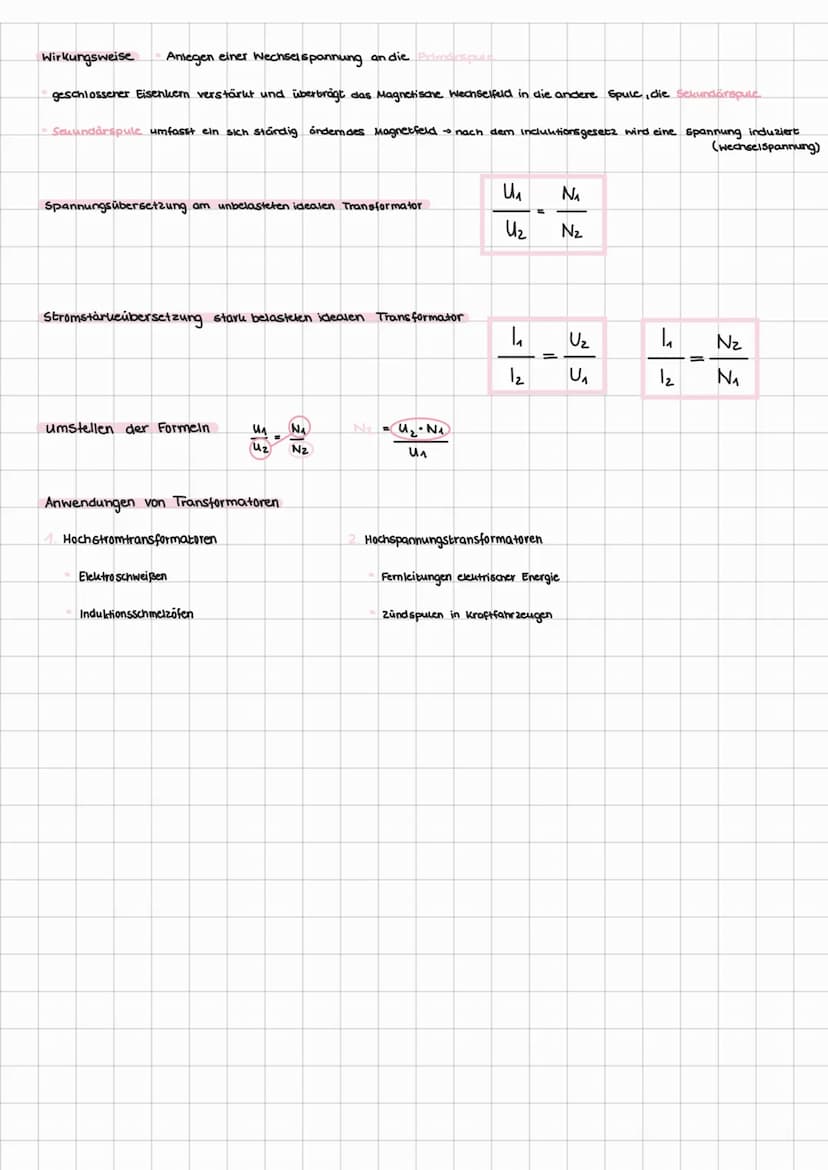 ELEKTROMAGNETISCHE INDUSTION
Induktionsgesetz
In einer Spule wird eine Spannung incluziert, wenn sich das von der Spule
umfasste Magnetfeld 