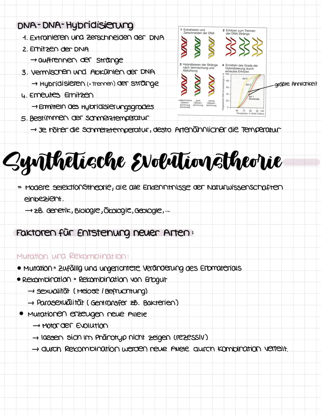Evolutionstheorie
Lamarkismus: (ist wiederlegt?)
Umweltveränderung
↓
inneres Bedürfnis nach
vervollkommung
bestimmte organe werden
besonders