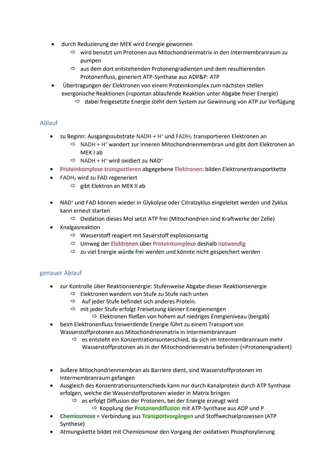 Energiegewinnung
Stoffwechsel und Energiebereitstellung
Stoffwechsel (=Metabolismus) bezeichnet alle chemischen und physikalischen Vorgänge
