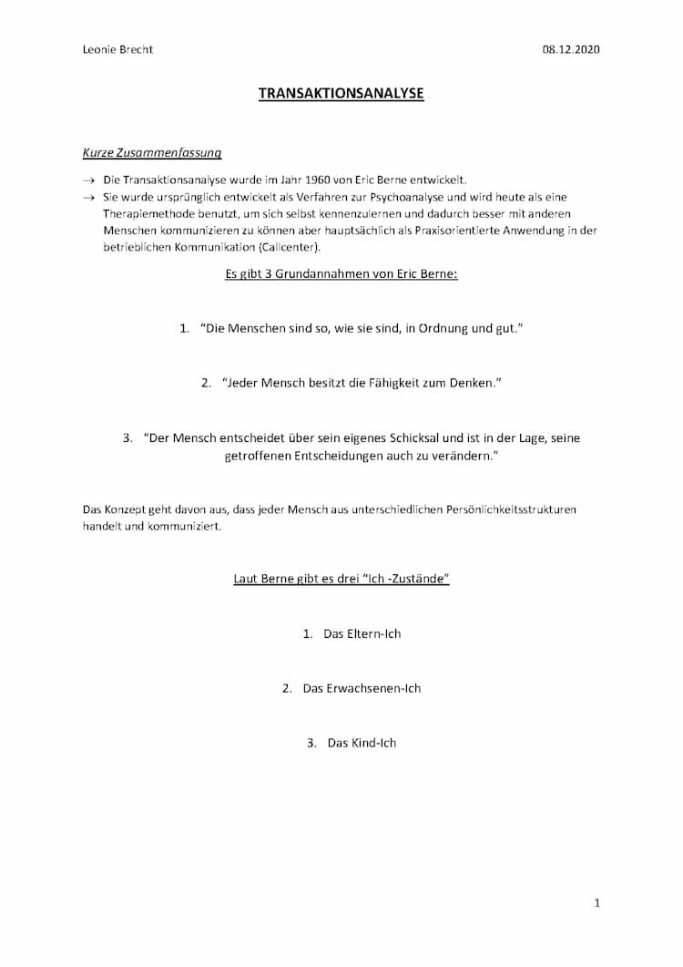 Know Die Transaktionsanalyse nach Eric Berne thumbnail