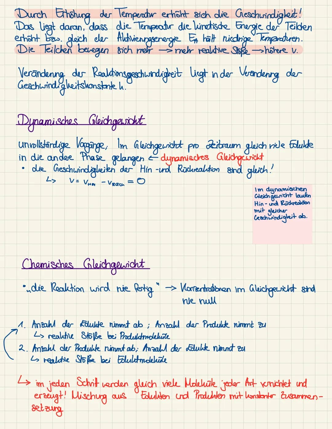 Gleichgewichtsreaktionen.
Hinrcalation
H₂ + 1₂2H1 Gleichgewichtspfeil
Rüchreaktion
Bei einer Gleichgewichtsreaktion liegen die Reaktionsgesc