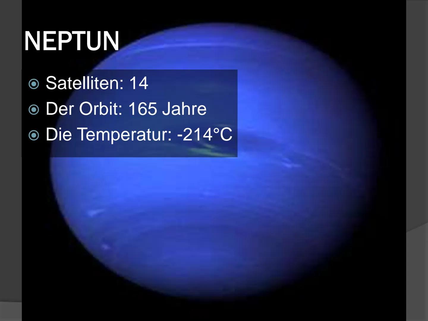PLANETEN SONNENSYSTEM
● Merkur
• Venus
● Erde
● Mars
● Jupiter
Ⓒ Saturn
● Uranus
• Neptun
Sonne
Merkur
Venus
Erde
Mars
Jupiter
Saturn
Uranus