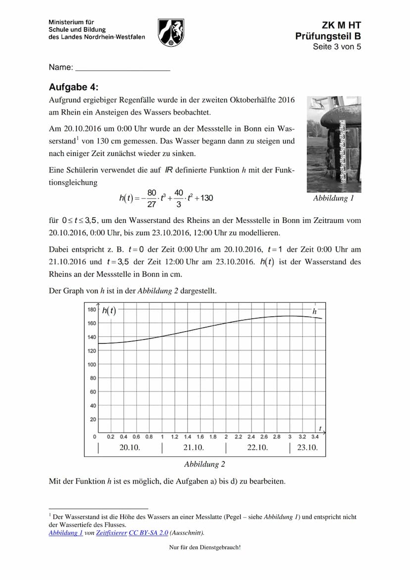 Ministerium für
Schule und Bildung
des Landes Nordrhein-Westfalen
Name:
13
Zentrale Klausur am Ende der Einführungsphase
2018
Mathematik
Prü