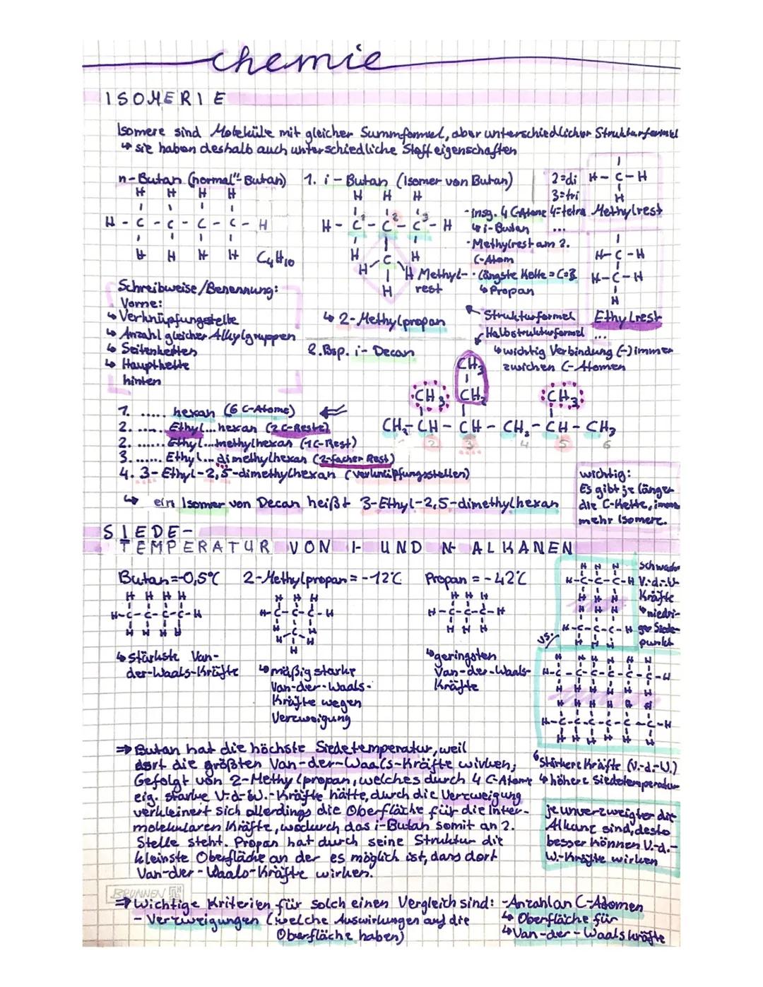 hen
RÜCKBLICK SEKI
Chemische Reaktionen exotherm (Energie wird frei)
• endotherm (Engie wird genutet)
Energieumwandlung
4 Stoffumwandlung
4.