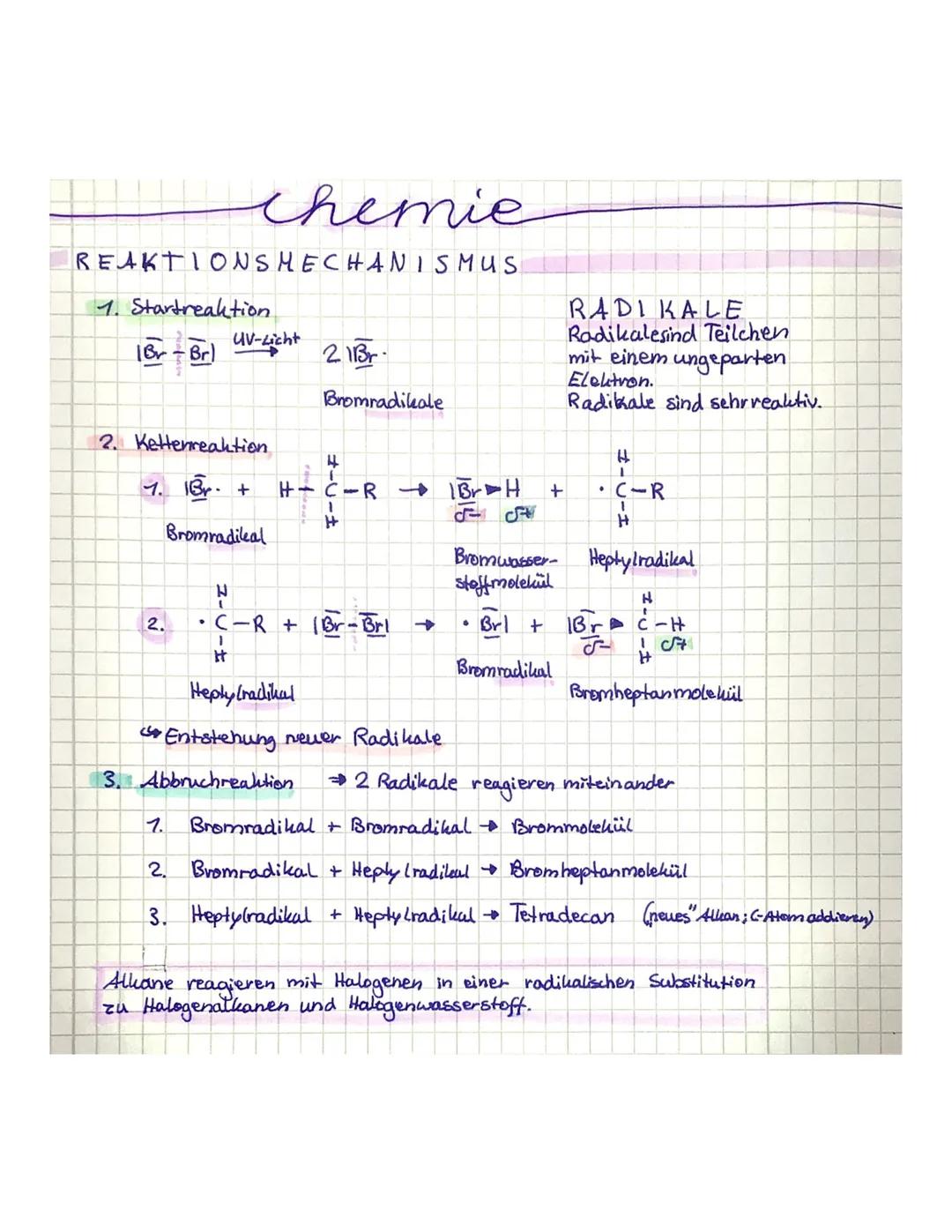 hen
RÜCKBLICK SEKI
Chemische Reaktionen exotherm (Energie wird frei)
• endotherm (Engie wird genutet)
Energieumwandlung
4 Stoffumwandlung
4.