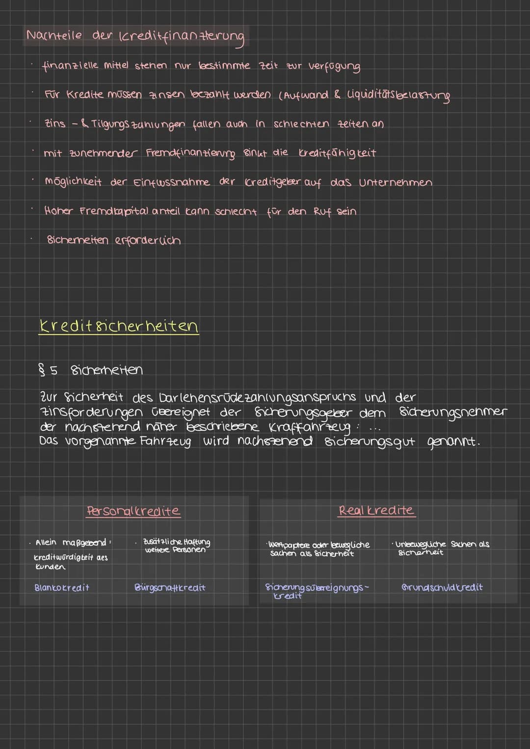 INVESTITION & FINANZIERUNG
9.1 Begriffe Investition & Finazierung
Finanzierung wirkt sich auf aktiv & passiv seite aus.
Kapital
↳
Geldmittel