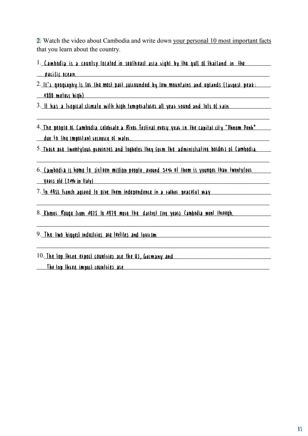 PORTFOLIO
by Annamaria Iwaskiw (10d)
The Embassy
of
Cambodia
AVÂ TABLE OF CONTENTS The Embassy of Cambodia - Portfolio
p. 01 About the autho