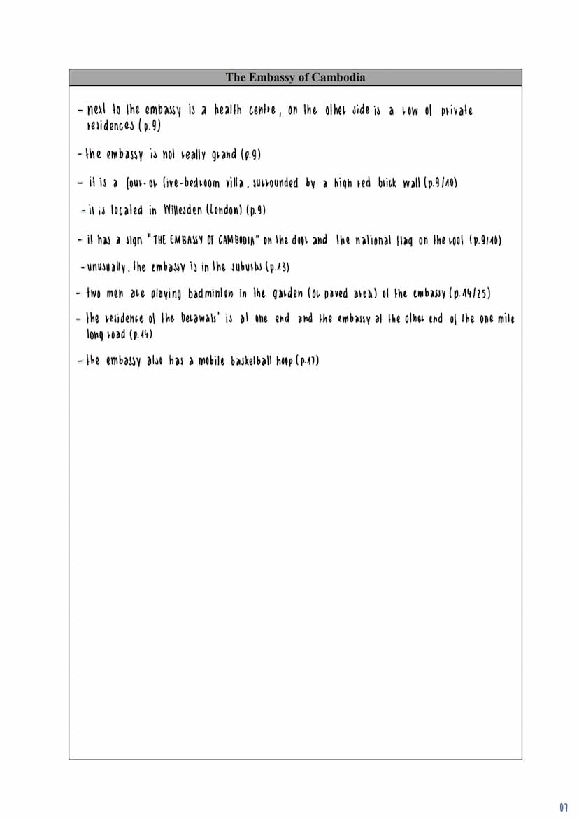 PORTFOLIO
by Annamaria Iwaskiw (10d)
The Embassy
of
Cambodia
AVÂ TABLE OF CONTENTS The Embassy of Cambodia - Portfolio
p. 01 About the autho