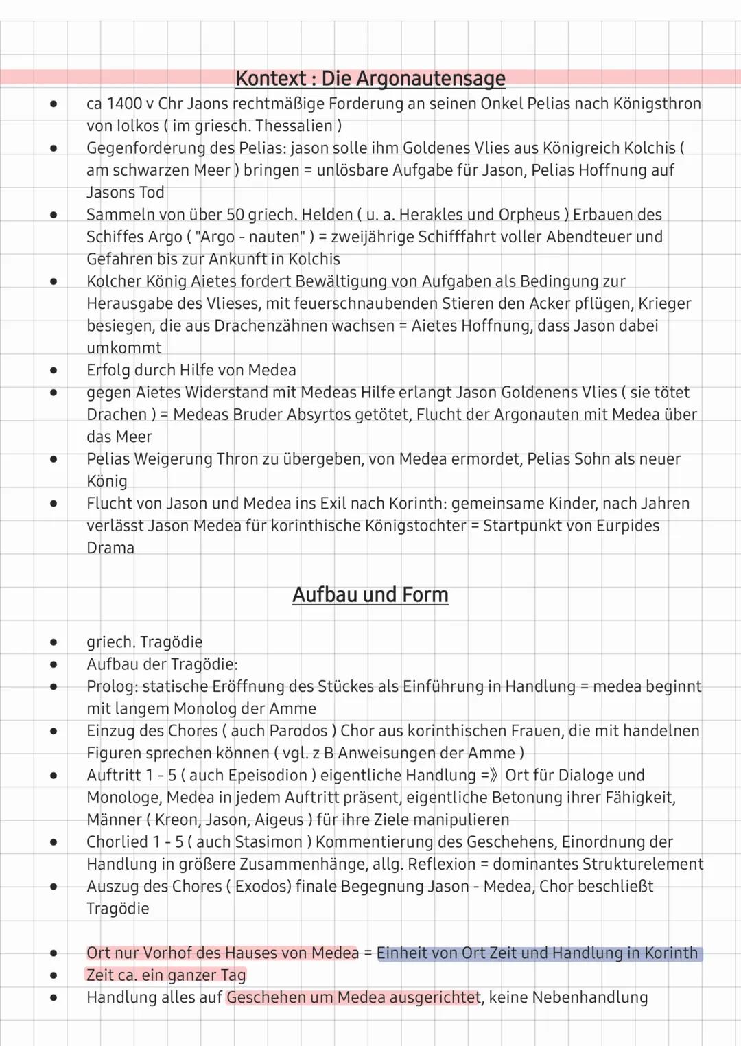 # Inhalt

Prolog (V. 1-130)

- Vorhof des Hauses Medeas in Korinth: Klage der Amme über Jasons Betrug an Medea
- Erzieher zur Amme: Gerücht,