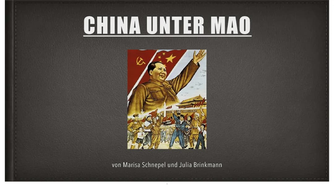 🇨🇳China unter Mao