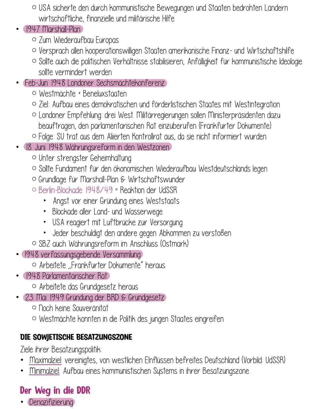 Das Ende des zweiten Weltkriegs
bedingungslose Kapitulation Deutschlands am 8. Mai 1945
,,Erklärung in Anbetracht der Niederlage Deutschland
