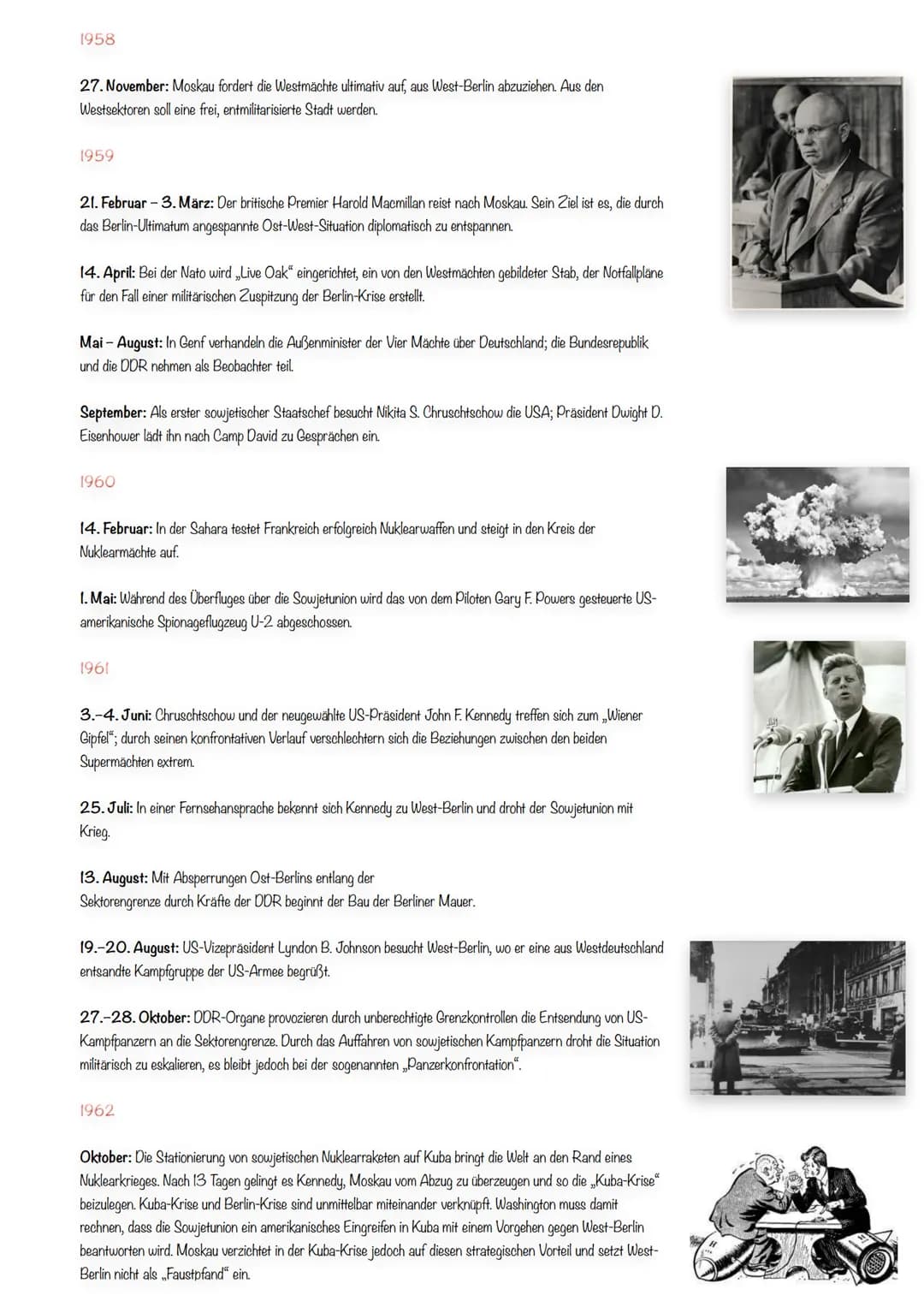 
<p>Die Berlin-Blockade war eine der größten Krisen des Kalten Krieges. Sie fand von 1948 bis 1949 statt und hatte das Ziel, die Westmächte 