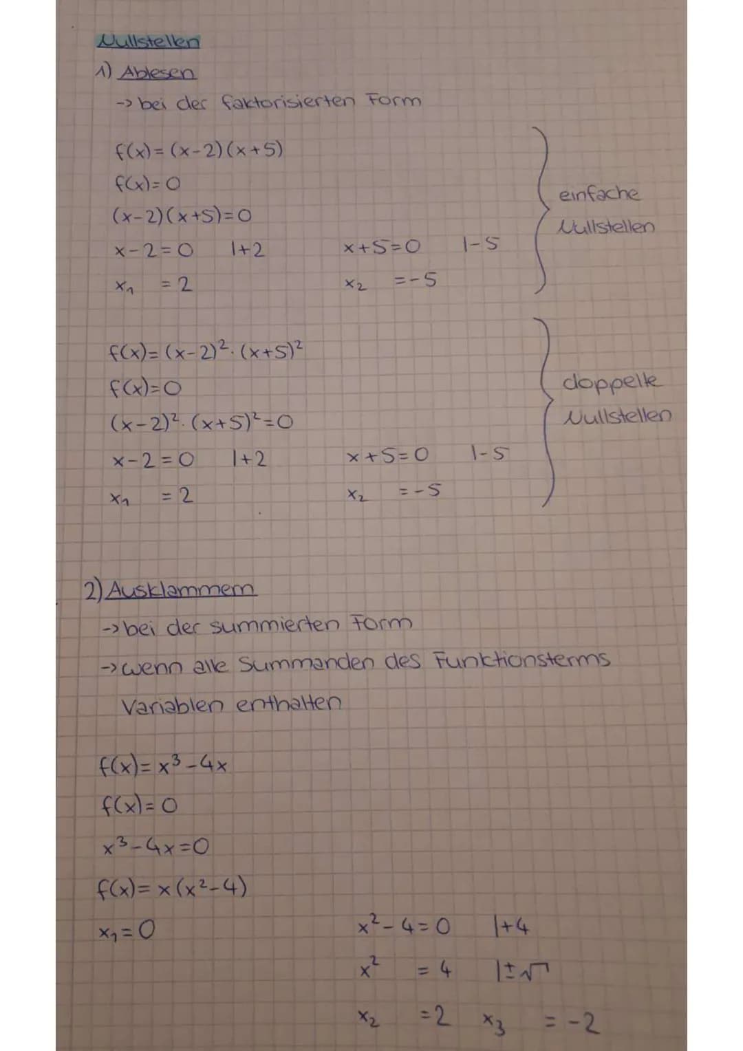 Lernzettel Mathe
Funktionen
Stelle = x-Wert
Wert=y-Wert
Definitionsmenge.
Definieren und Einordnen der x-Werte
→> ¹Dx = { x € R/X }
-wenn x 