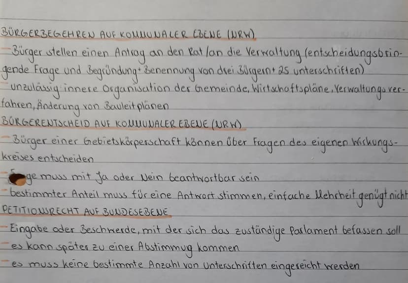 PARTIZIPATIONSMÖGLICHKEITENS
Wahlen
Mitgliedschaft in einer Partei (Verbänden und Vereinen).
und Bürgerbegehren
Bürgerentscheide
*Volksentsc