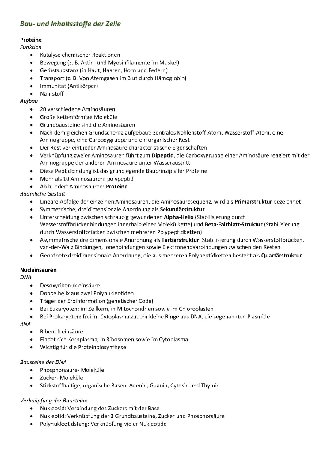 Biologie LK Abi 