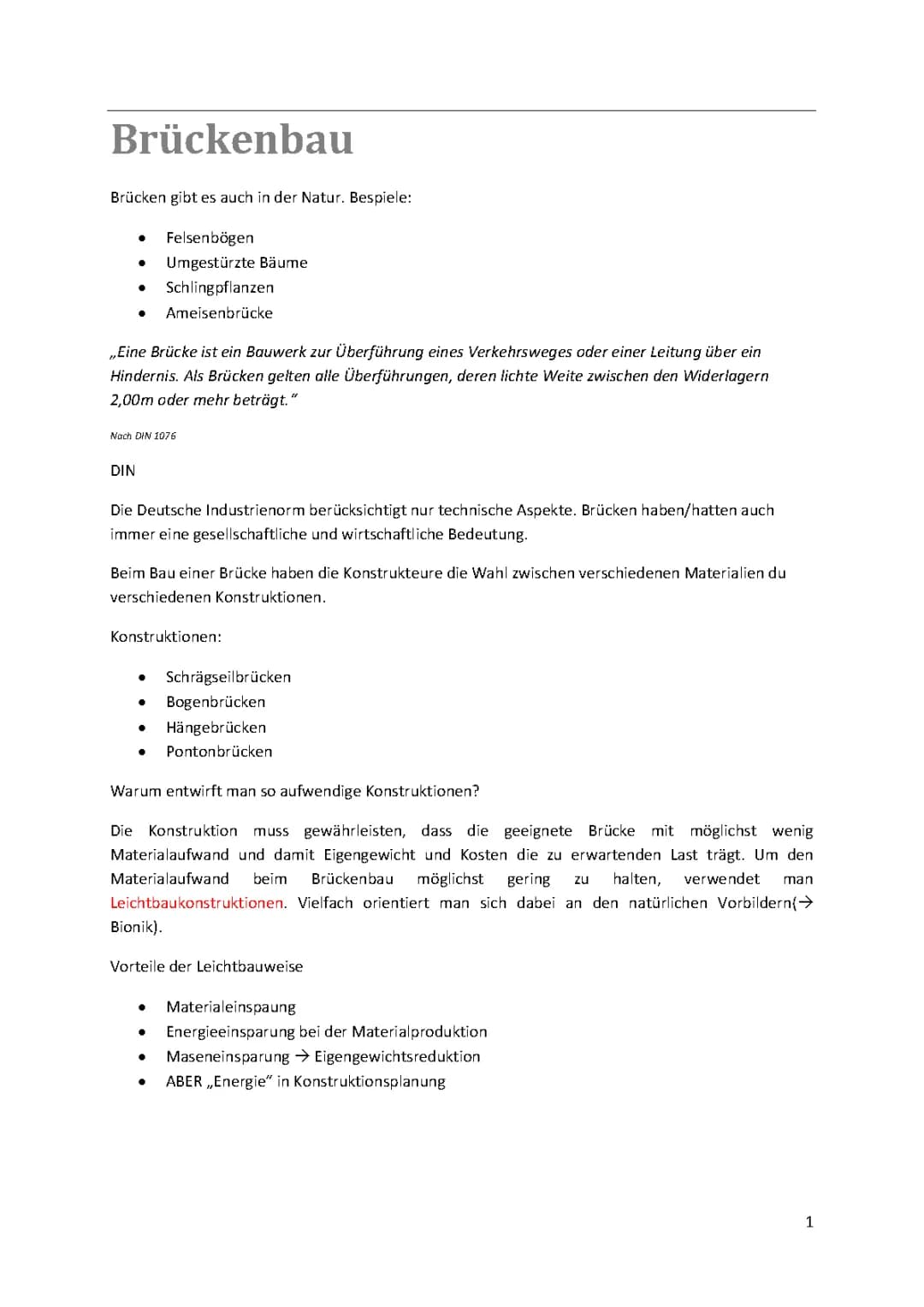 Arten von Brücken und ihre Kräfte - Einfach erklärt für die Grundschule