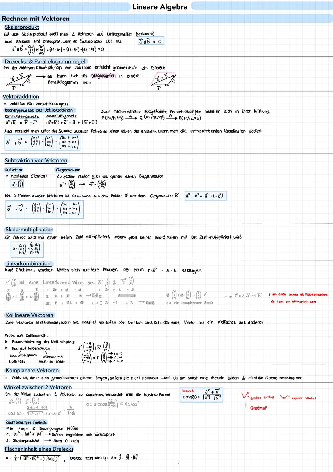 Lineare Gleichungssysteme
Lineare Gleichungssysteme
Äquivalenzumformungen eines Gleichungssystems
Die Lösungsmenge eines linearen Gleichungs
