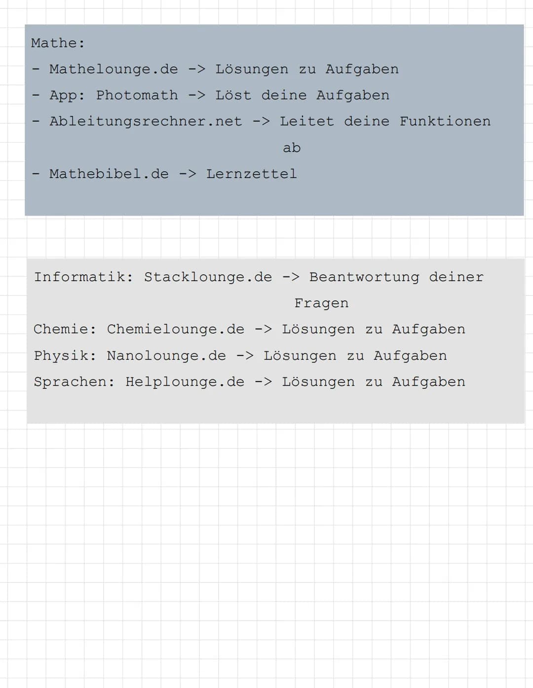 Hilfreiche Internetseiten
Englisch:
Hemingway Editor -> Bearbeitung deiner Texte
- Spell checker reverso -> Bearbeitung deiner Texte
Deepl -