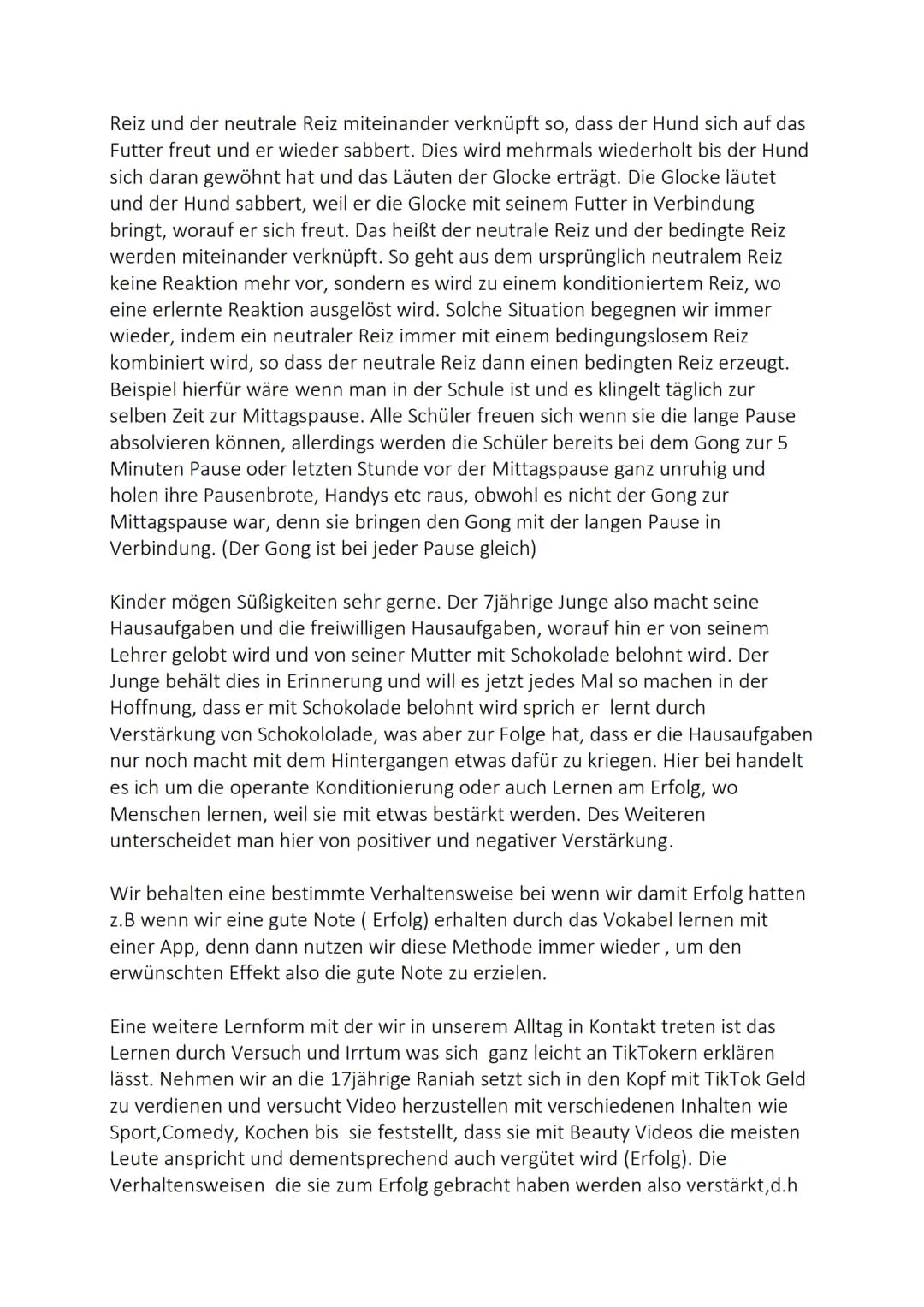 Lernen im Alltag und das Lerntier Mensch
Schriftliche Ausarbeitung zum Thema:
A
(((p))
NEUES
LERNEN
15
100 Heutzutage lernen Menschen im All