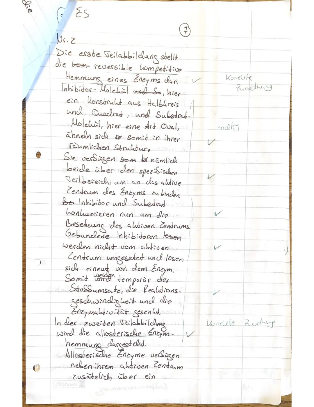 Biologieklausur Enzymatik gA QP1
08.10.21
2stündig
NAME:
Emma Schuhmacher
Lesen Sie sich zuerst die Aufgaben in Ruhe durch. Schreiben Sie bi