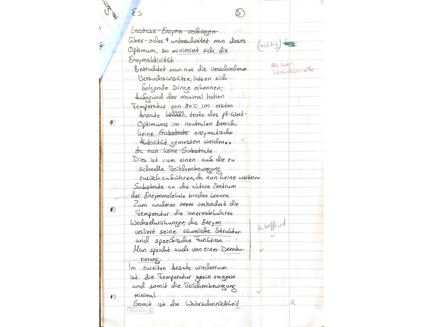 Biologieklausur Enzymatik gA QP1
08.10.21
2stündig
NAME:
Emma Schuhmacher
Lesen Sie sich zuerst die Aufgaben in Ruhe durch. Schreiben Sie bi