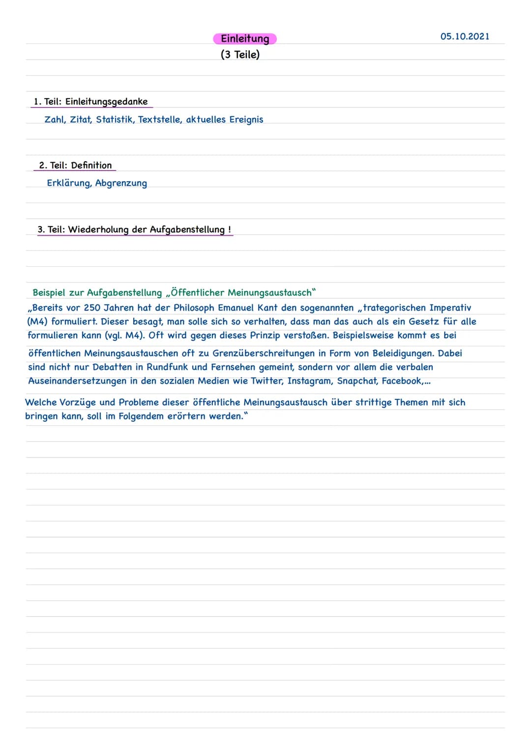 Deutsch:
- Textgebundene Erörterung, Kommentar
Literarische Texte analysieren Erörterung Text gebundene Erörterung
Schrittanleitung.
1) Vors