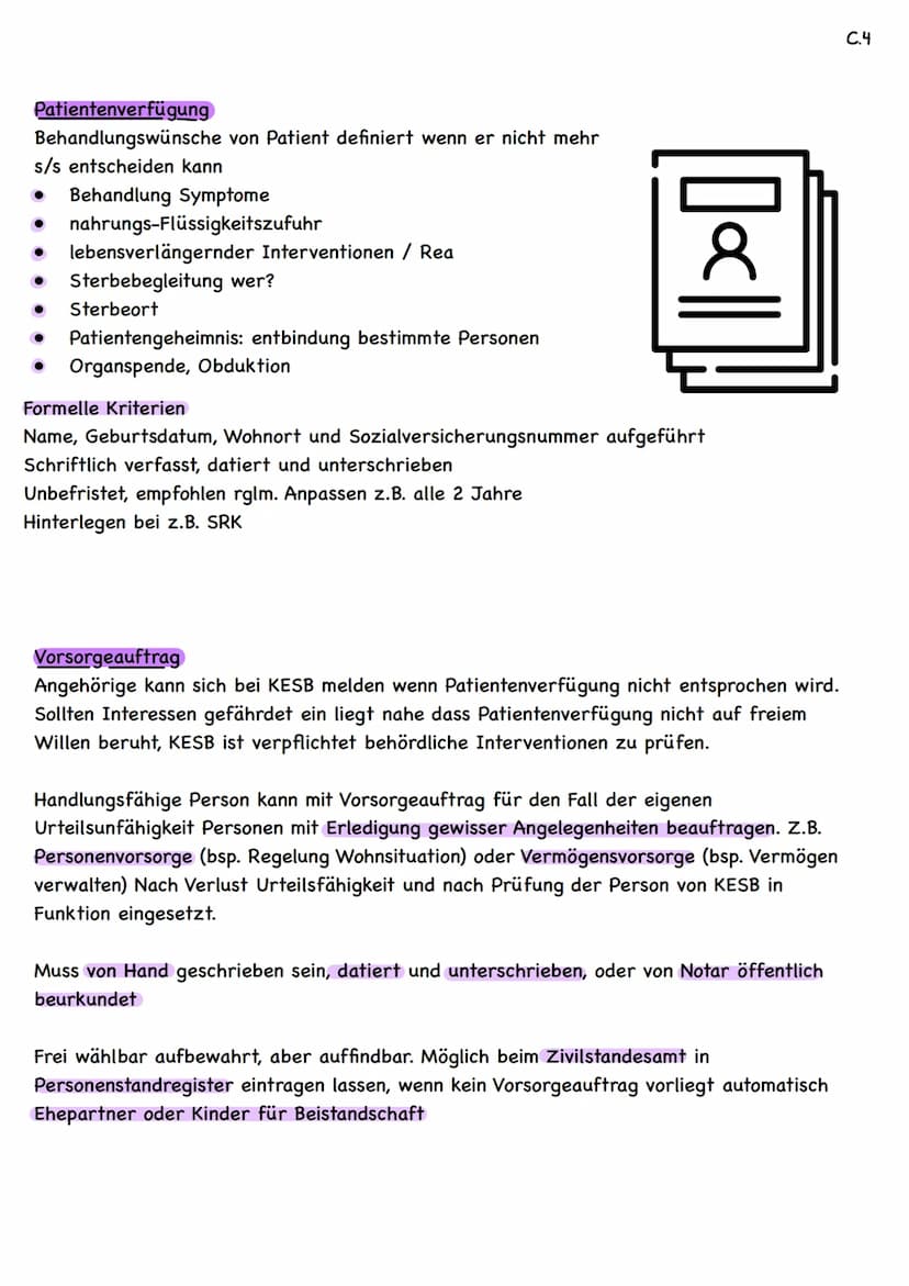 Multimorbidität
Bedeutung für den Menschen
Chronisch krank = über längere Zeit, in der Regel länger als 4 Wochen, krank
Palliative Care = In