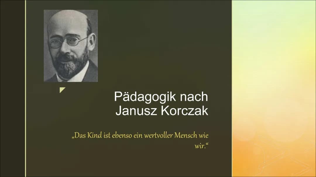 PowerPoint Janusz Korczak