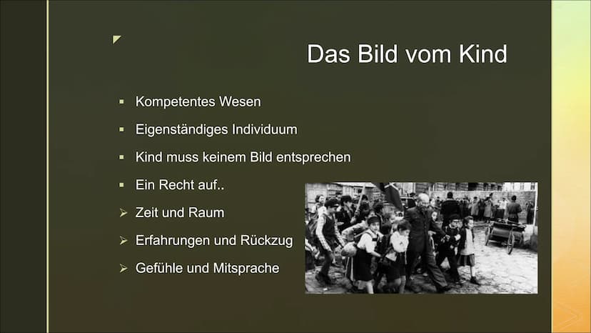 Pädagogik nach
Janusz Korczak
„Das Kind ist ebenso ein wertvoller Mensch wie
wir." 1. Biografie
2. Allgemeines
3. Pädagogik
3 Rechte
4.
Das 