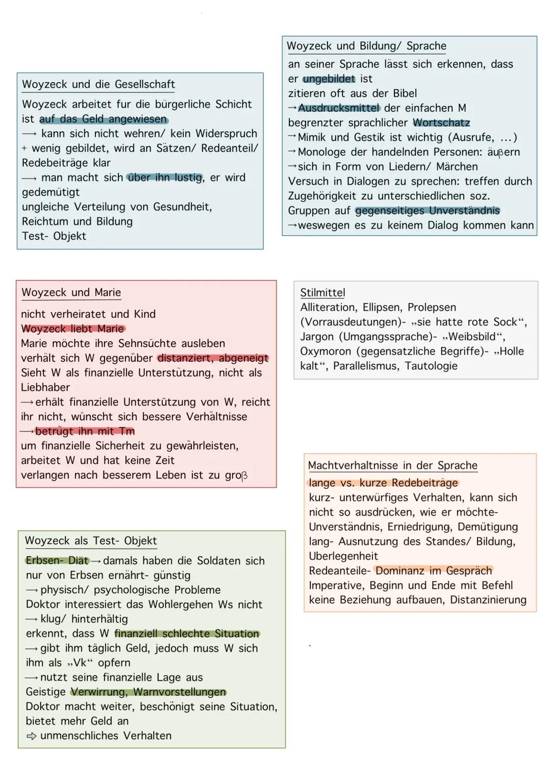 Personenkonstellation

dienstlich

Verhältnis

Repräsen-

Hauptmann

spielt/
behauptet
Macht

tanten der

außerdienstlich
gesell-

Tambourma
