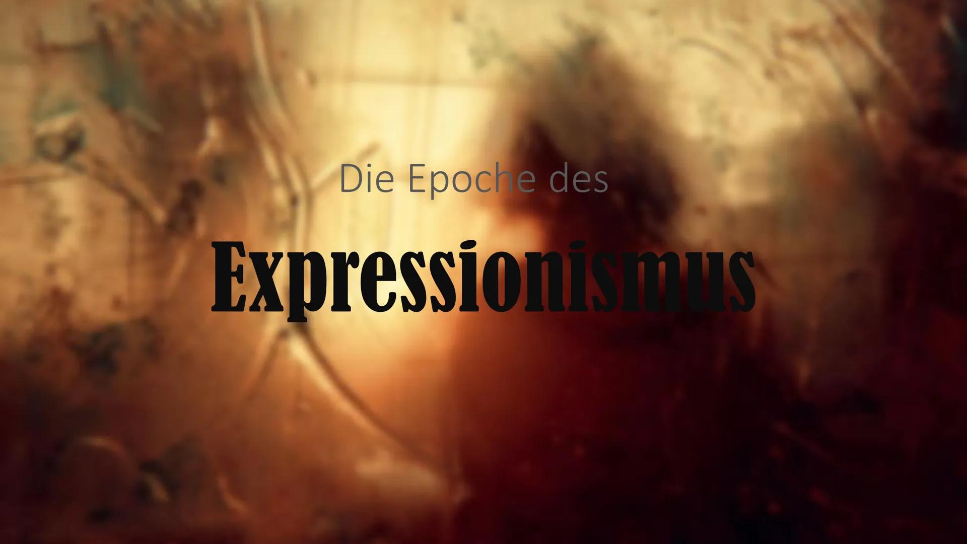 Die Epoche des
Expressionismus Quellen
https://www.inhaltsangabe.de/wissen/literaturepoche/expressionismus/?amp#historischer-
hintergrund
ht