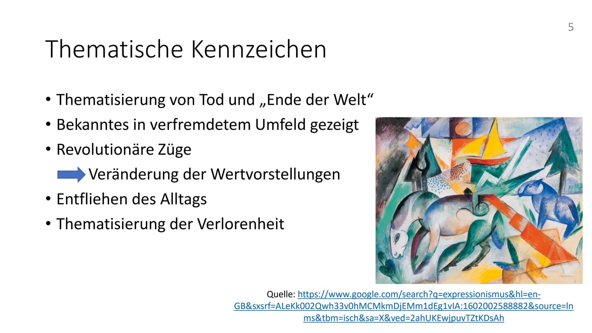 Die Epoche des
Expressionismus Quellen
https://www.inhaltsangabe.de/wissen/literaturepoche/expressionismus/?amp#historischer-
hintergrund
ht