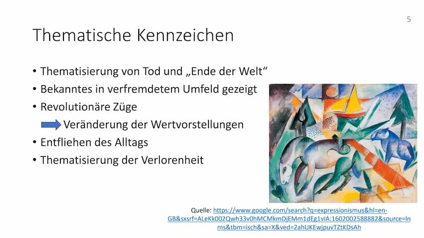 Die Epoche des
Expressionismus Quellen
https://www.inhaltsangabe.de/wissen/literaturepoche/expressionismus/?amp#historischer-
hintergrund
ht