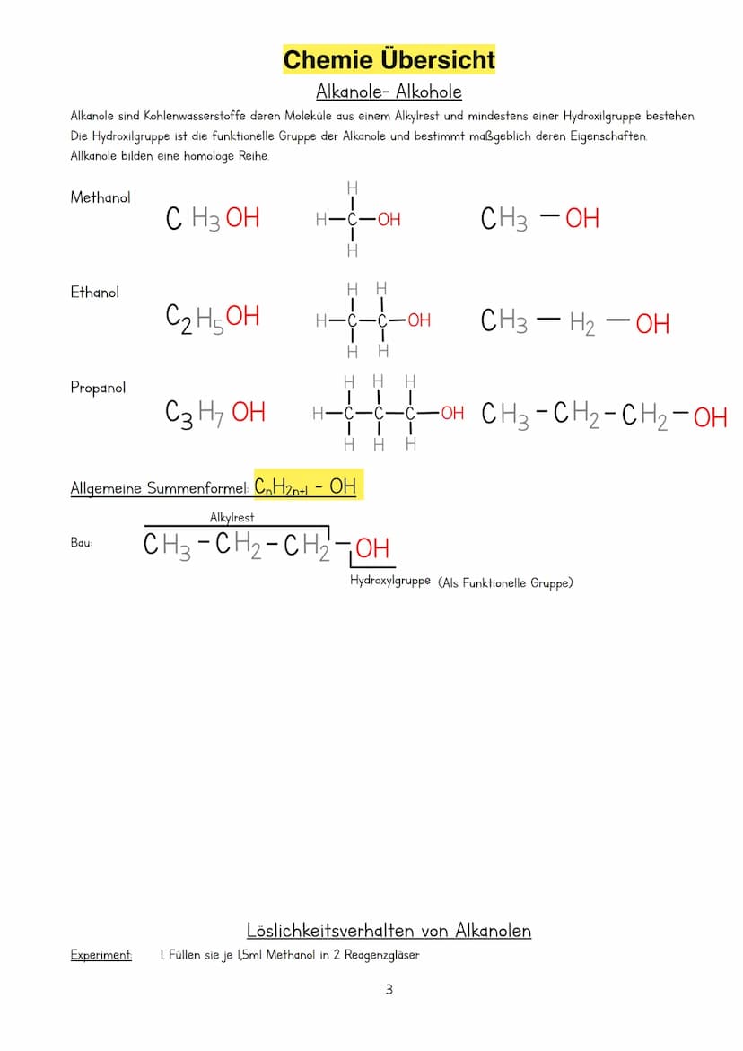 Fraktion:
Vakuum-
destillation
Crack-
türm
Chemie Übersicht
Aufarbeitung von Erdöl
eine Fraktion ist ein Stoffgemisch welches durch Destilla