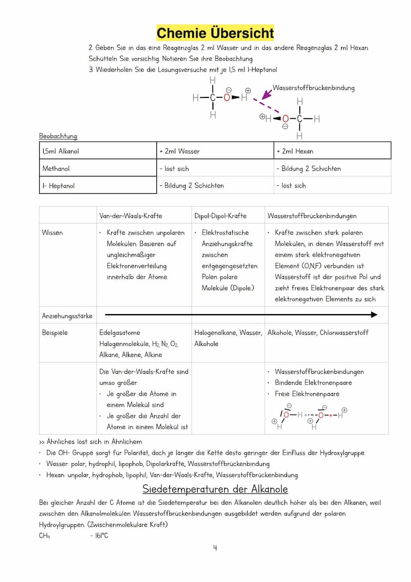 Fraktion:
Vakuum-
destillation
Crack-
türm
Chemie Übersicht
Aufarbeitung von Erdöl
eine Fraktion ist ein Stoffgemisch welches durch Destilla